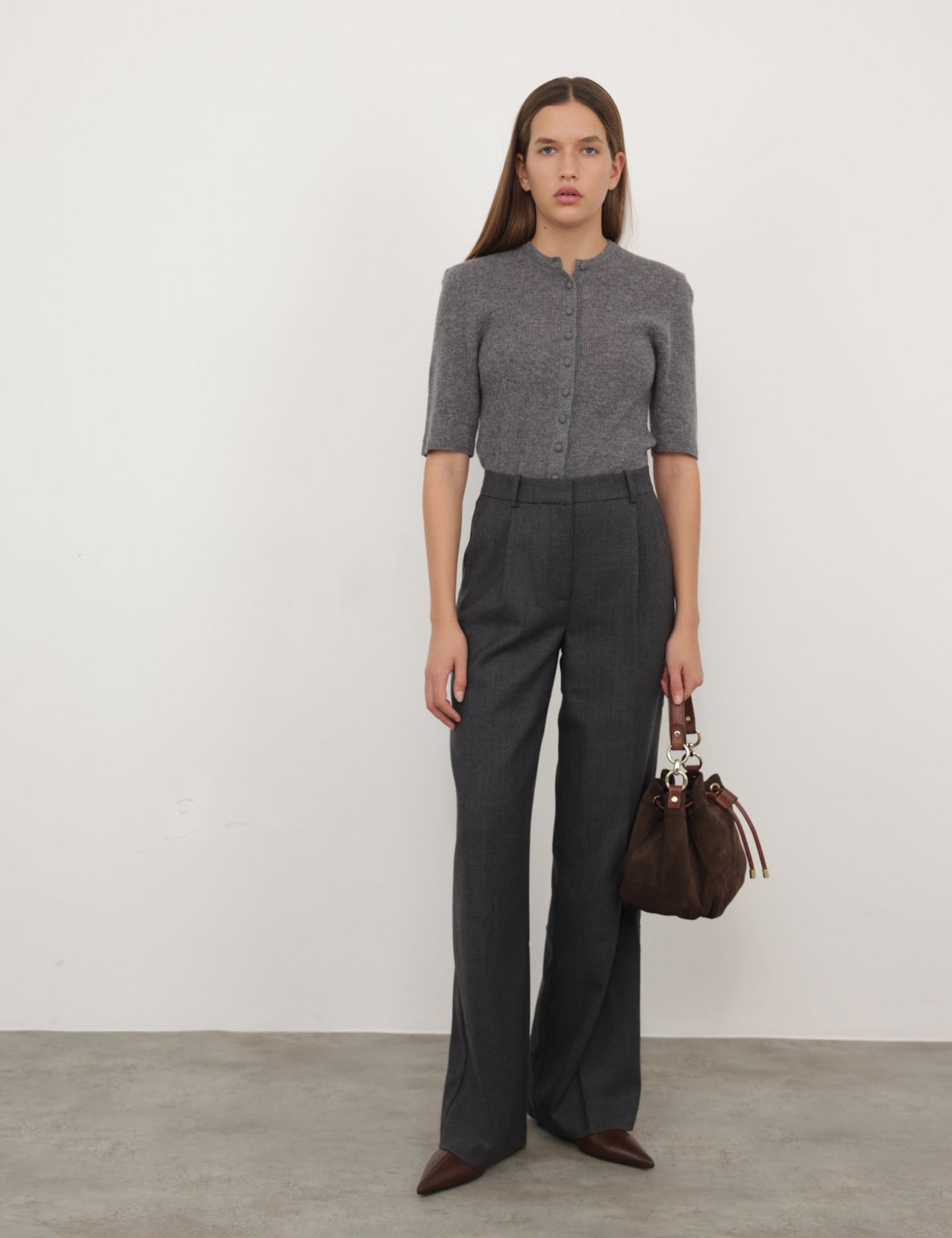 מכנסיים מחוייטים TRENT - בגדים