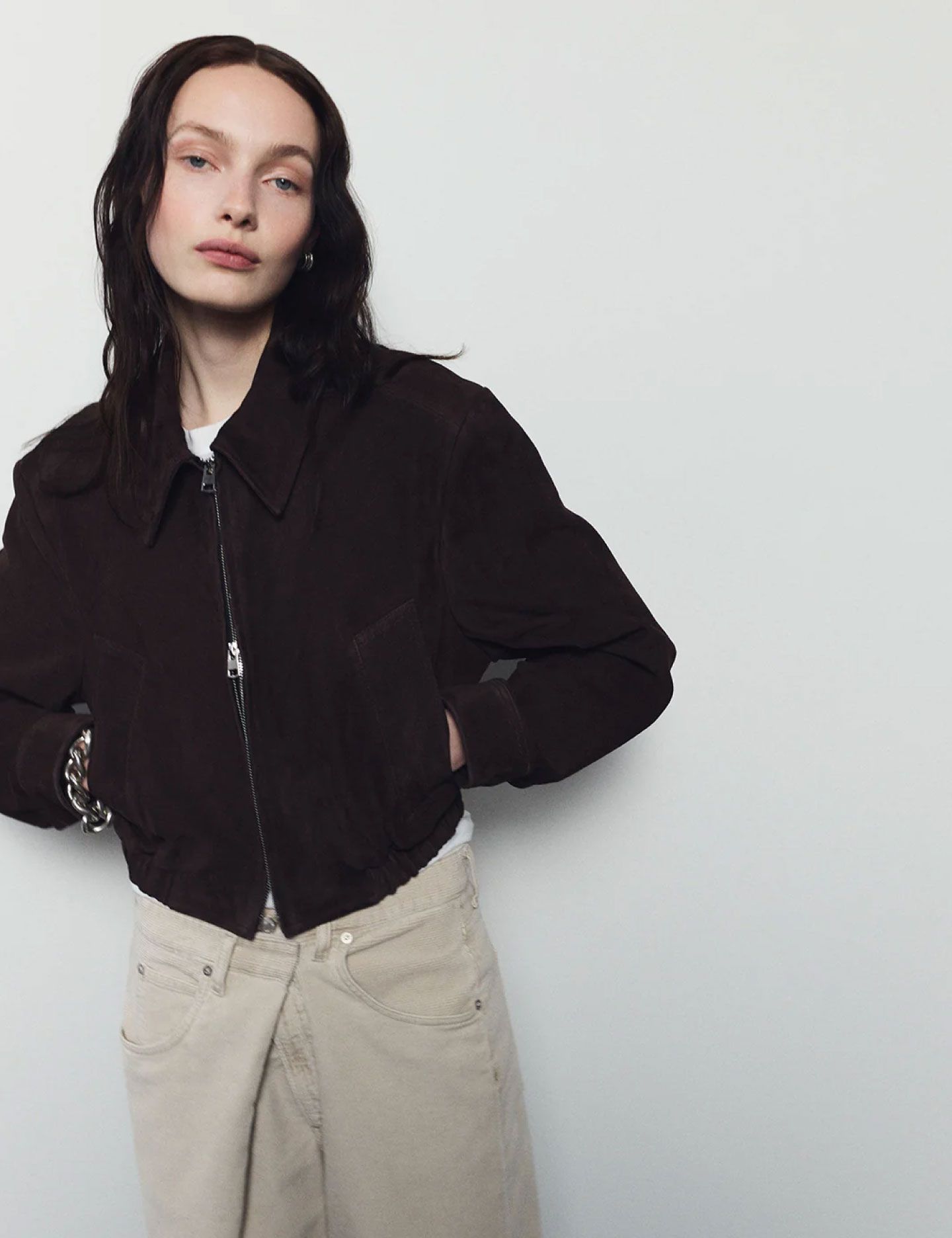 ג’קט קרופ NAHLA - בגדים