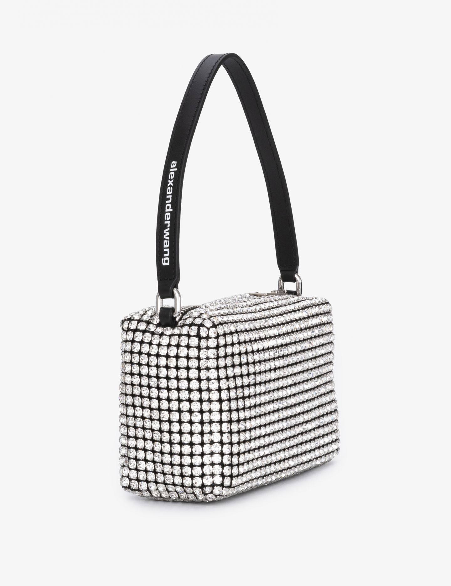 תיק מיני משובץ קריסטלים - תיקים