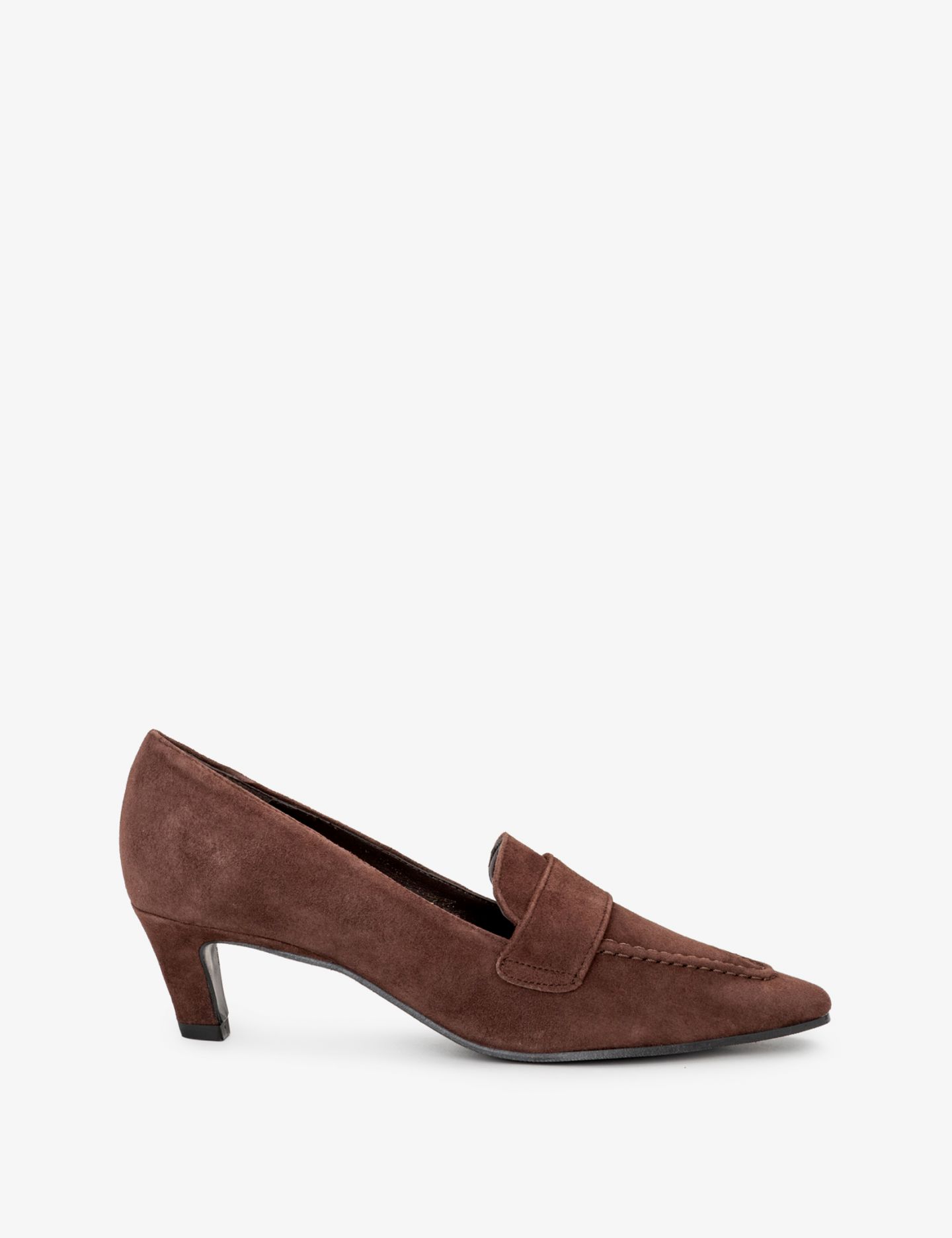 נעלי עקב מעור - נעליים