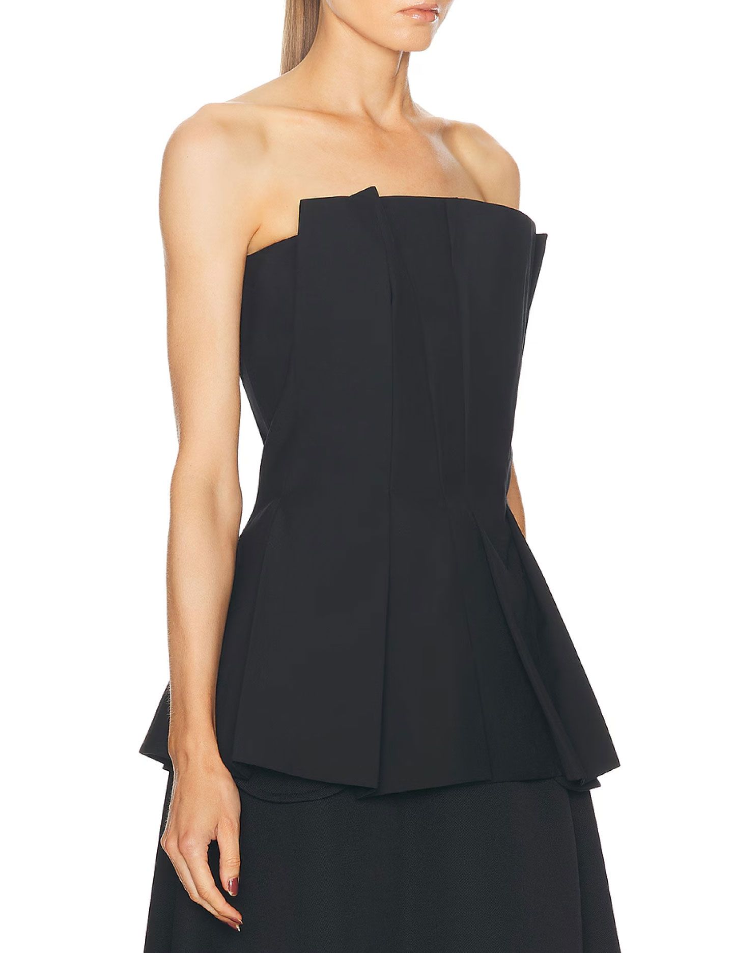 חולצת סטרפלס TULIP - בגדים