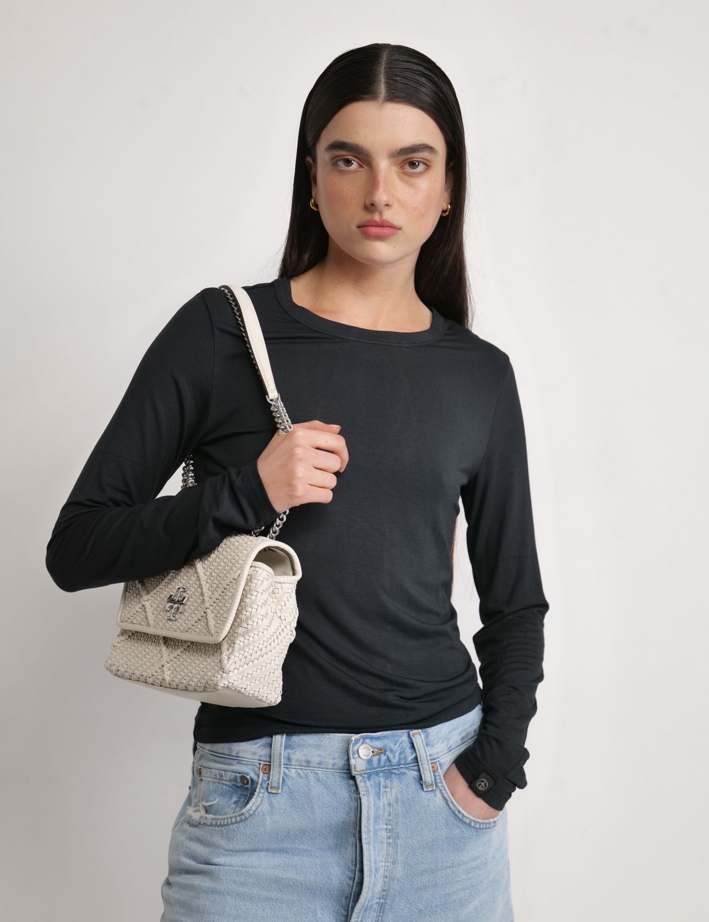 חולצת טי ארוכה לוקה - בגדים