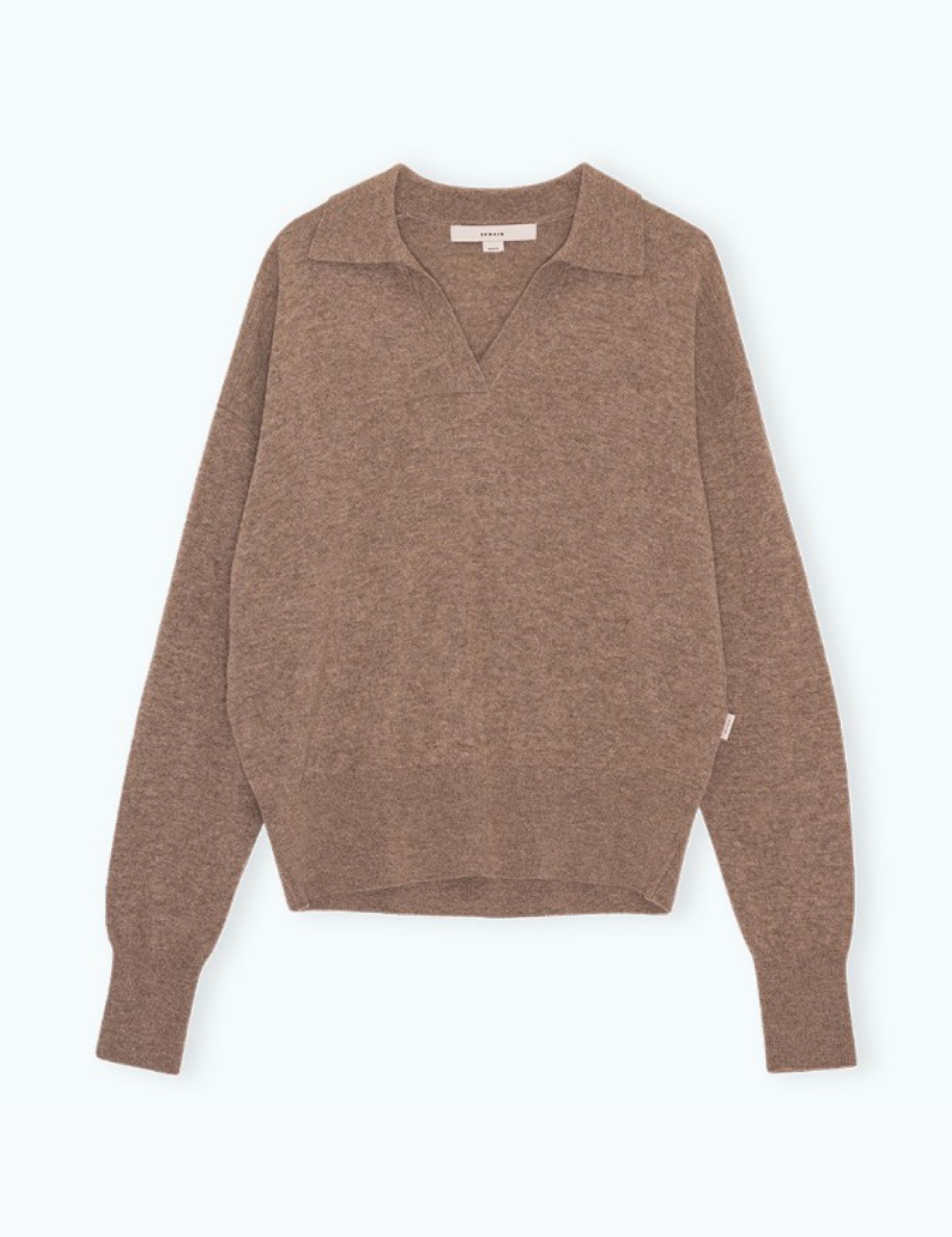 סריג פולו מצמר - בגדים