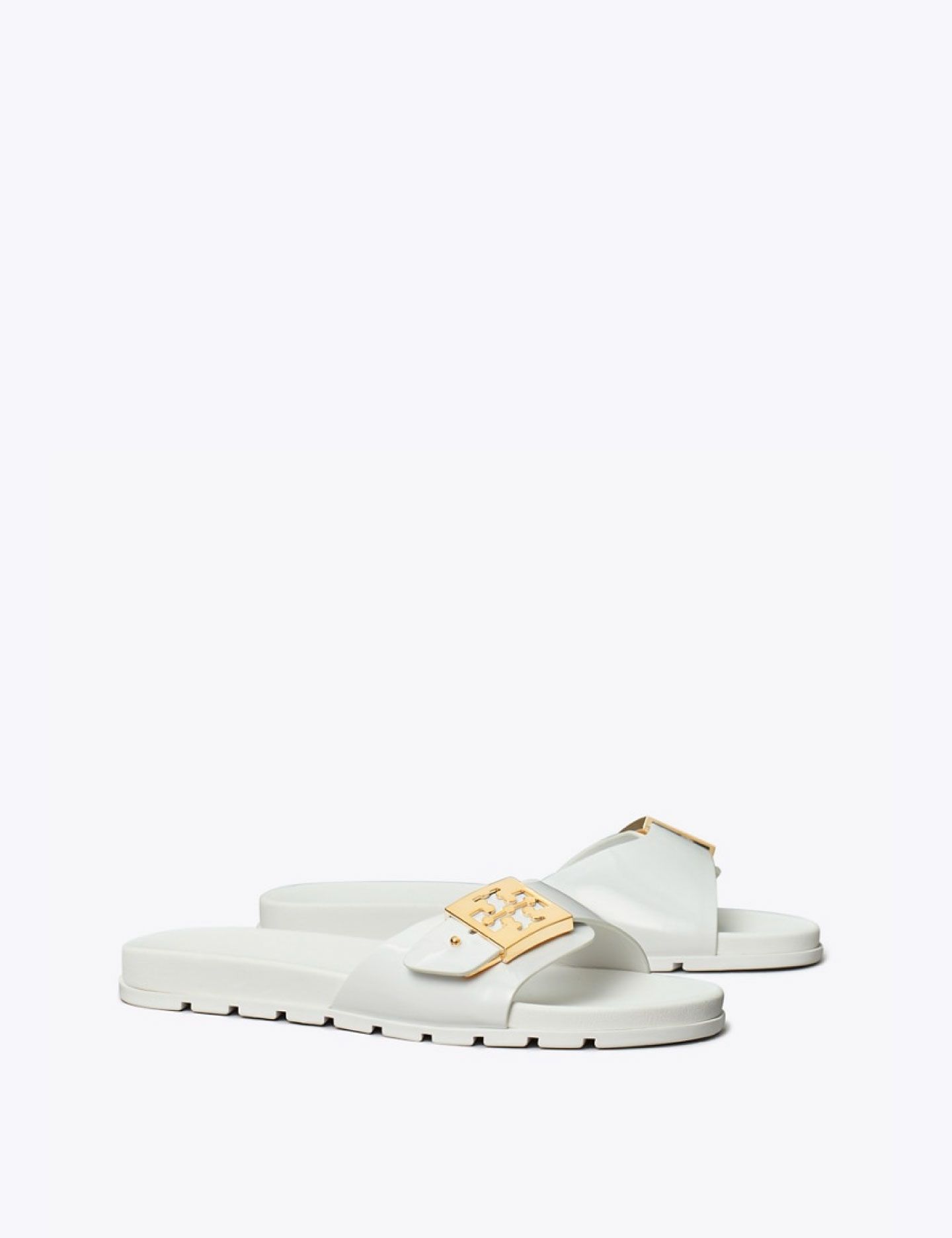 כפכפי סליידס עם אבזם - נעליים