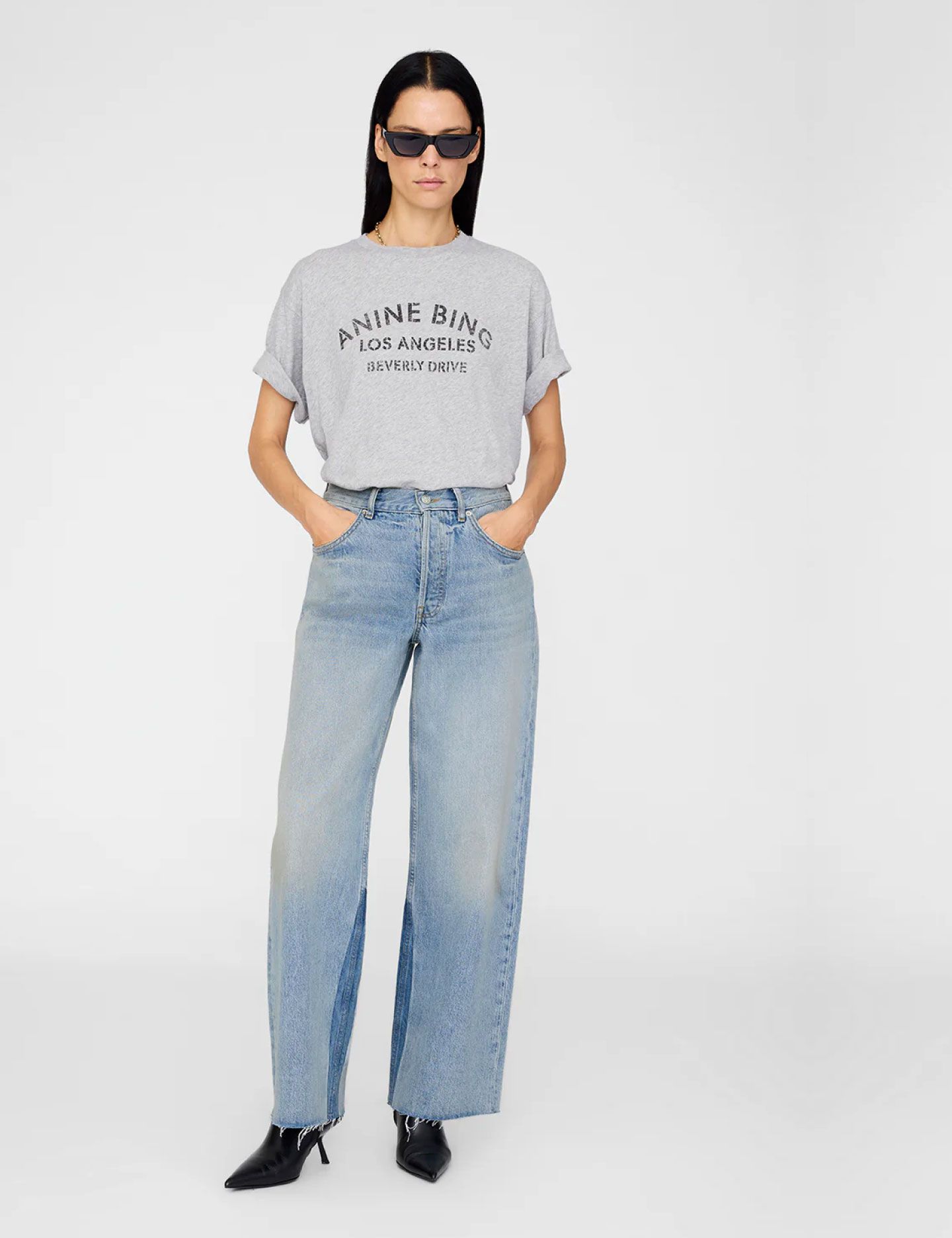 חולצת טי  LOS ANGELES - בגדים