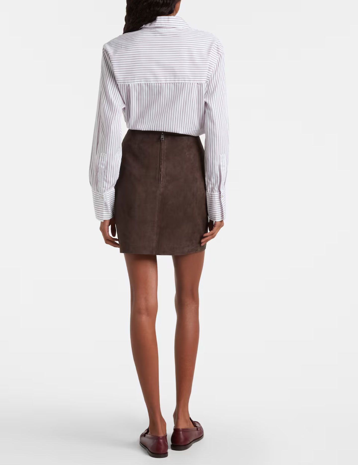 חצאית מיני עור - בגדים