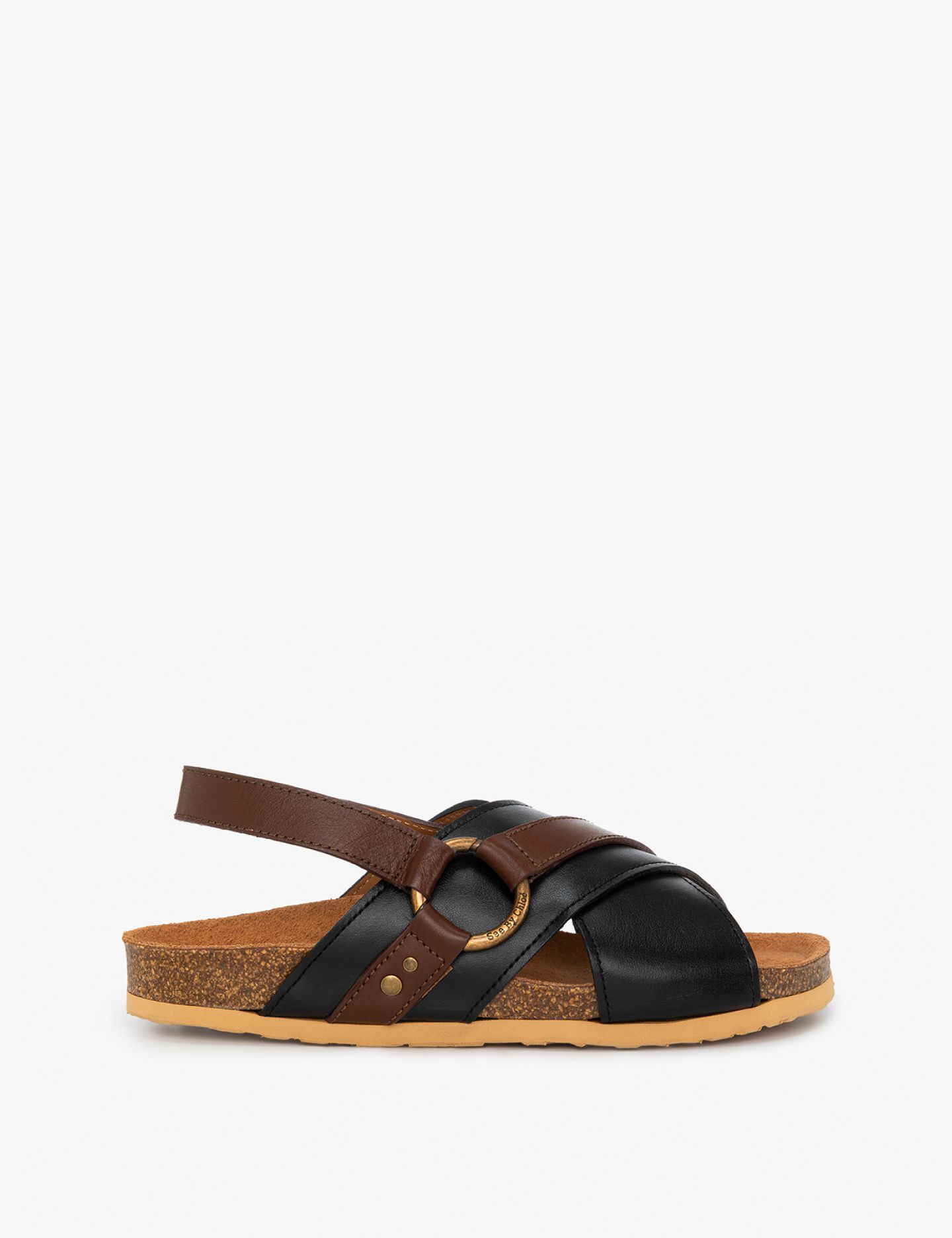 סנדלים עם רצועות מצטלבות - נעליים