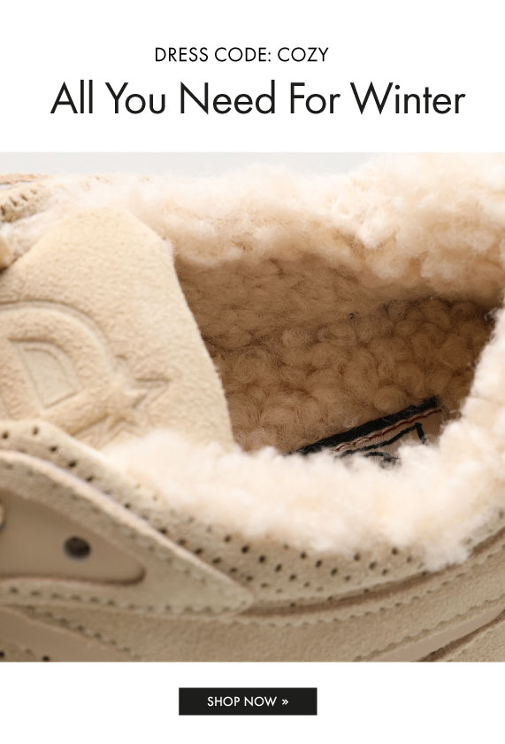 DRESS CODE: COZY - ALL YOU NEED FOR WINTER